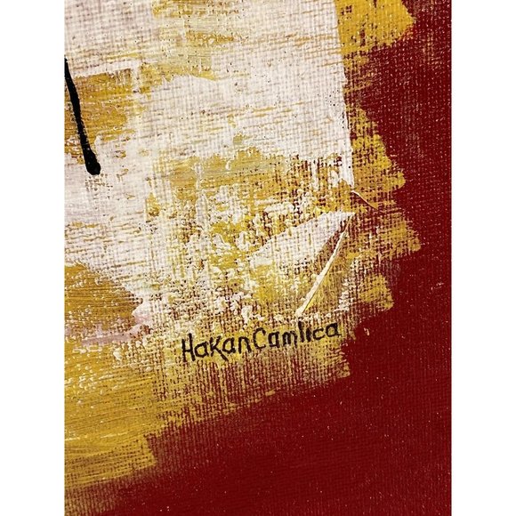 Original Acrylic on Canvas Board “Soul Sisters” Camlica 3 of 3, BFF, girlfriends - Picture 3 of 7